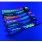 Látkový náramek (15x340 mm, jednostranný barevný FLUO potisk) - s uzavíratelným plastovým kroužkem