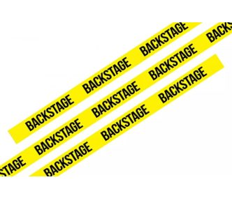   Látkový náramek BACKSTAGE  vzorované - s plastovým uzávěrem