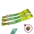 R-PET náramek (z recyklovaných PET lahví, 15x340mm, s barevným potiskem na jedné straně, variabilní údaje) - s bambusovým / plastovým kroužkem