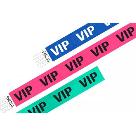 Náramky 1" Tyvek VZOROVANÉ  - VIP