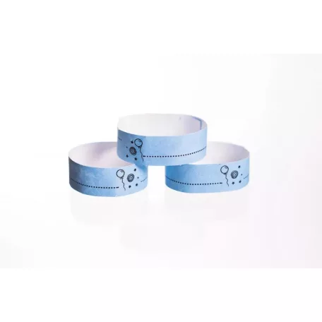 Náramky Tyvek 3/4" vzorované - Dětská velikost (20cm)