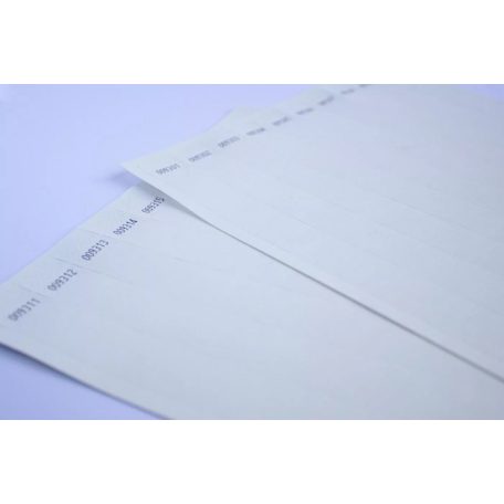 Speciální náramky Tyvek 3/4" pro laserové tiskárny