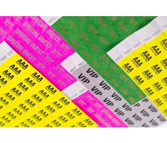 Náramky Tyvek 3/4" VZOROVANÉ - AAA