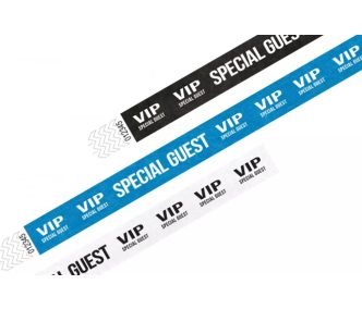 Náramky Tyvek 3/4" VZOROVANÉ - VIP Special Guest