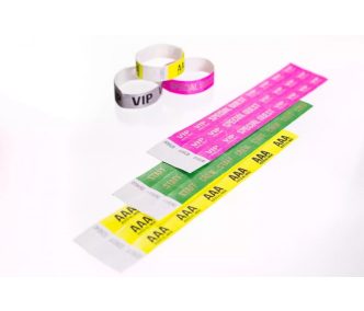 Náramky Tyvek 3/4" VZOROVANÉ - VIP Special Guest