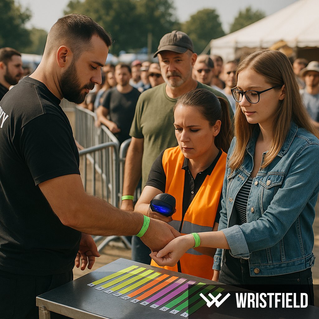Kompletní systém vstupu pro vícedenní festivaly: náramky, VIP, backstage, výměny a prevence zneužití